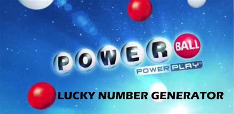 PowerBall Lucky Number Generator .